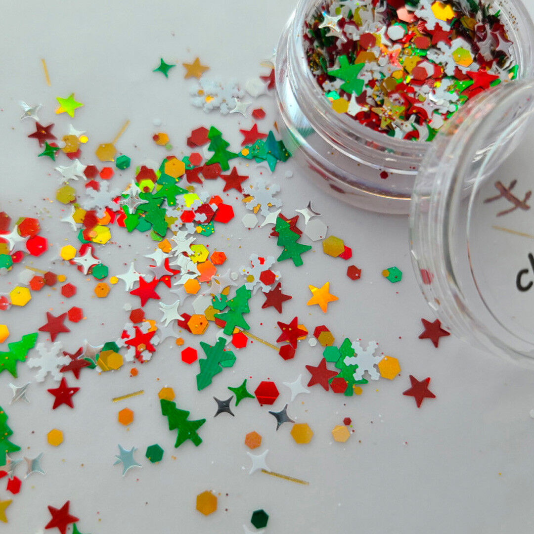 BONNIEBEE NAIL All That Christmas Holographic Glitter