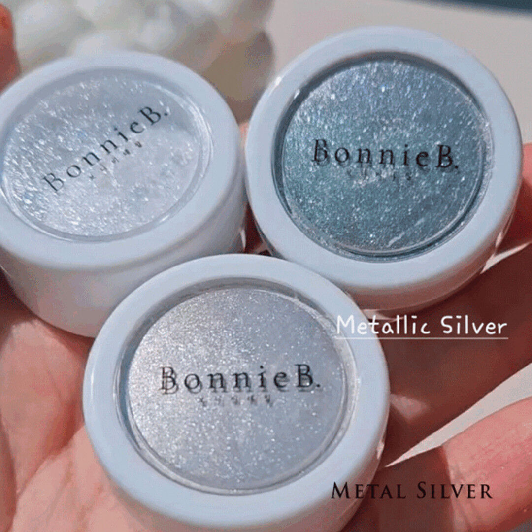 BONNIEBEE NAIL Metal Silver Powder – White / Warm / Cool 0.3g