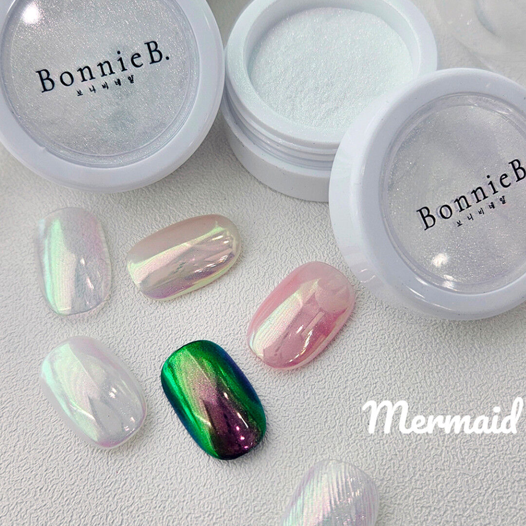 BONNIEBEE NAIL Petit Satin Powder – Pearl Touch 0.3g (1 Powder + 2 Sticks)