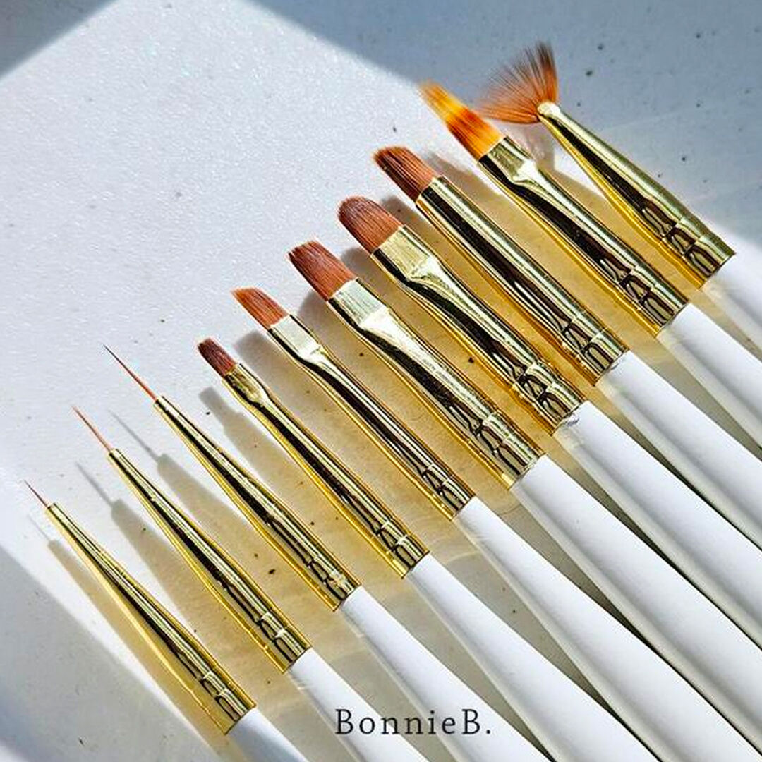 BONNIEBEE NAIL Nail Brush – 10 Types (Single)
