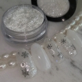 BONNIEBEE NAIL Chiffon Toktok – White Silver Pearl 5g