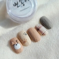 BONNIEBEE NAIL Winter Knit Texture Powder 20g