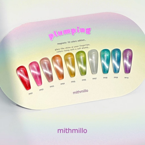 MITHMILLO Artistic Signature Polish Gel Plumping Magnetic Gel SERIES Single {10ml × 1pc}