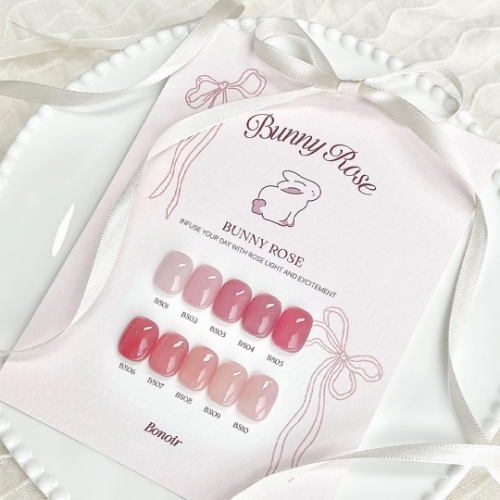 Bonoir Bunny Rose Syrup Gel 10 Colors Set {10pcs}
