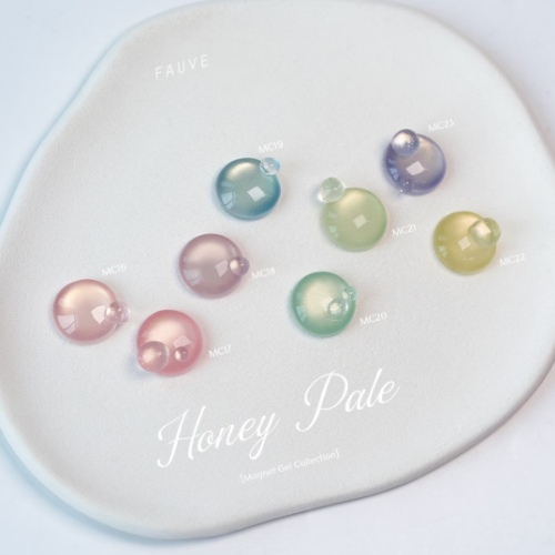 FAUVE Honey Pale Magnetic Gel 8 Colors 10g Single