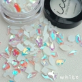 BONNIEBEE NAIL Ice Stone Mix – White Delight 100pcs