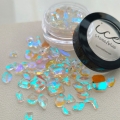BONNIEBEE NAIL Ice Stone Mix – Blue 100pcs