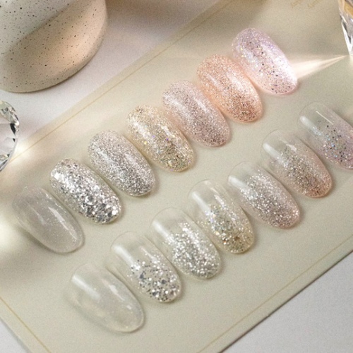 SINCE Luminous Layers Glitter Gel 7 Colors Set {8ml}