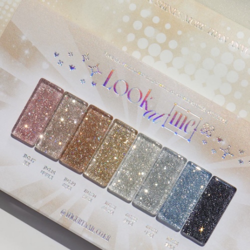 yogurtnail Reflective Glitter Gel Look at Me 8 Colors Single {8ml}