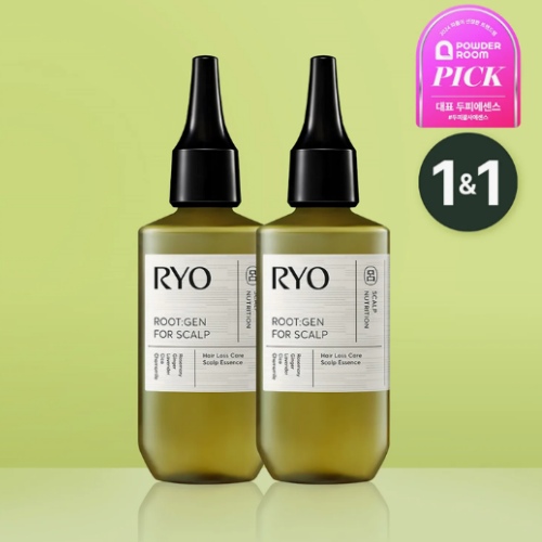 Ryo Root:Gen Hair Loss Care Scalp Essence 80mL Double Set