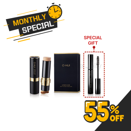 OHUI Ultimate Cover Stick Foundation Special Set #01 