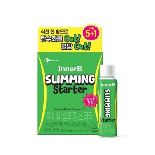 CJ Wellcare InnerB Slimming Starter 50ml × 6 Bottles (5+1 Special Set)