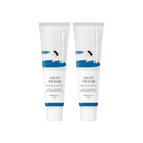 ROUND LAB Birch Juice Moisturizing Sunscreen 50ml 1+1 Special Set