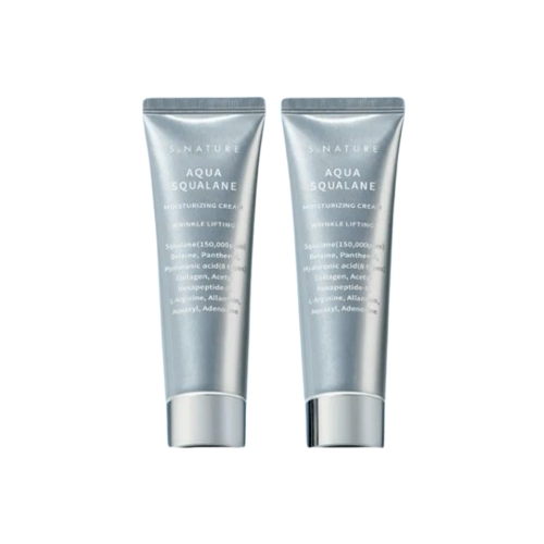S.NATURE Aqua Squalane Moisturizing Cream 60mL 1+1 Limited Set