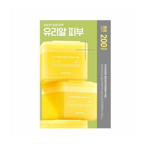 MEDIHEAL Vitamide Brightening Pad 100P Double Pack