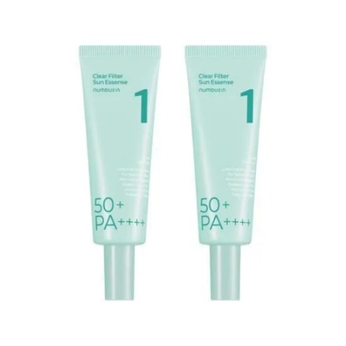 [Duo Set] numbuzin No. 1 Clear Filter Sun Essence SPF50+ PA++++ 50mL + 50mL Duo Set