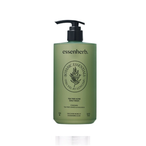 essenHERB Tea Tree Acne Daily Wash 500mL