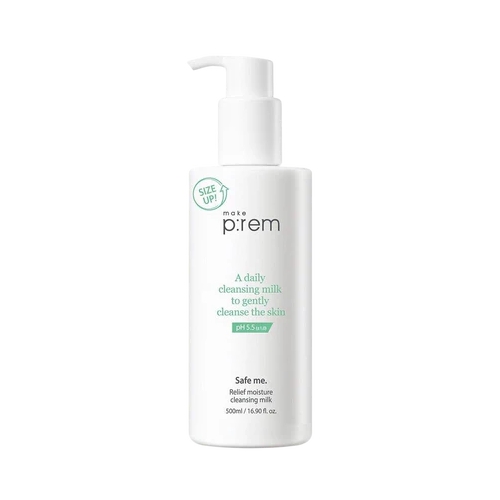 makeprem Safe Me Relief Moisture Cleansing Milk 500mL