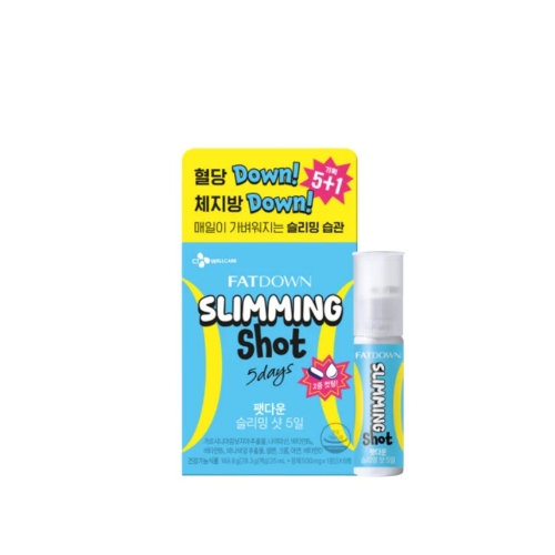 CJ wellcare FATDOWN Slimming Shot 5+1ea Special Set