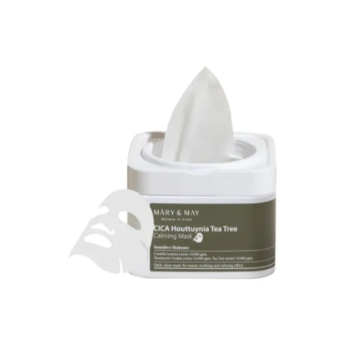 Mary&May CICA Houttuynia Tea Tree Calming Mask 30ea