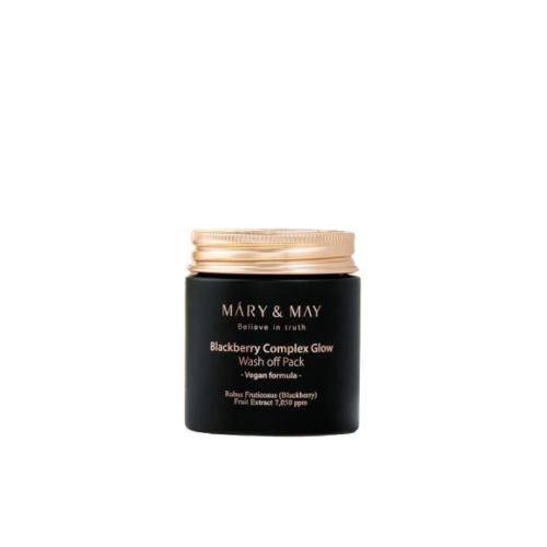 Mary&May Vegan Blackberry Complex Glow wash off pack 125g