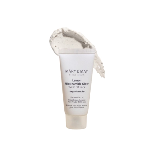 Mary&May Vegan Lemon Niacinamide Glow Wash off Pack 30g