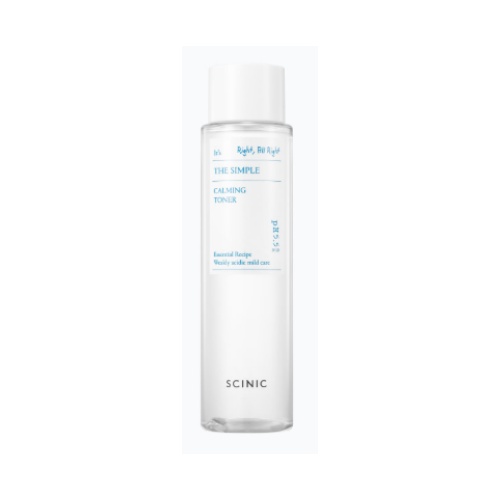 SCINIC The Simple Vegan Calming Toner 145ml