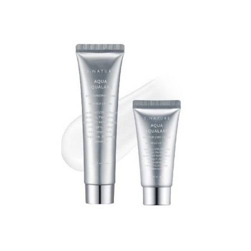 S.NATURE Aqua Squalane Moisturizing Cream 60mL Set (60mL + 30mL)