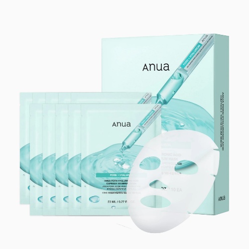 Anua PDRN Hyaluronic Acid Capsule 100 Serum Mask Sheet