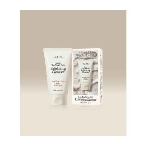 SUM37 Secret Rice Nuruk Daily  Exfoliating Cleanser 120g