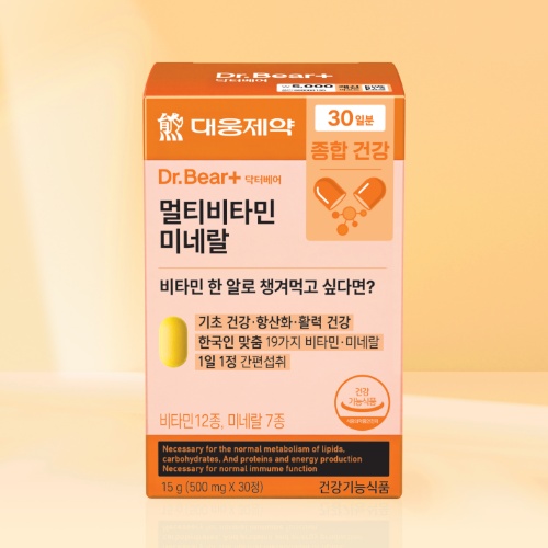 DAISO Daewoong Pharma Multivitamin & Mineral 30 Tablets (30 Days)