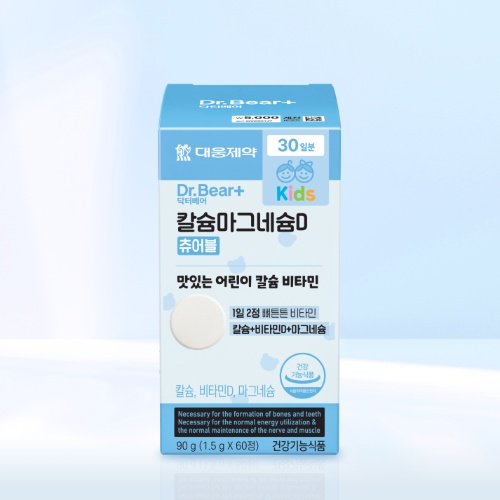 DAISO Daewoong Pharma Calcium Magnesium D Chewable 60 Tablets (30 Days)