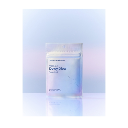 DAISO The Lab by Blanc Doux Clear Hyaluronic Dewy Glow Toner Pad 4 Sheets
