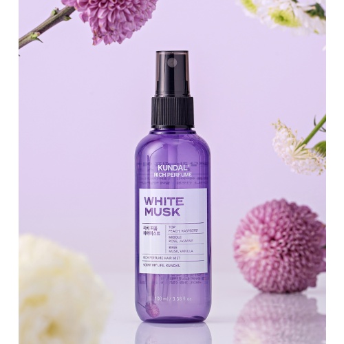 DAISO Kundal Rich Perfume Hair Mist (White Musk) 100ml