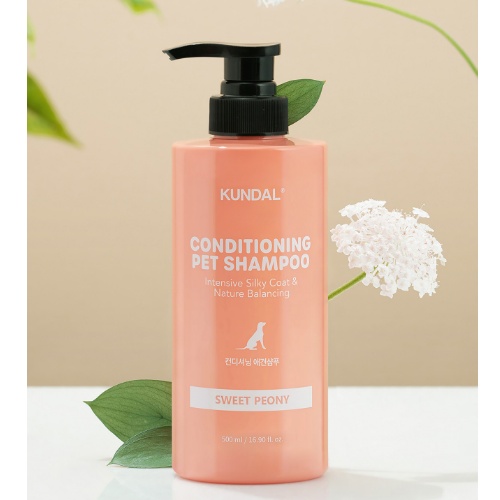 DAISO Kundal Intensive Conditioning Dog Shampoo Sweet Peony Scent 500ml