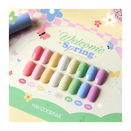 Very Good Nail Welcome Spring 8 Set