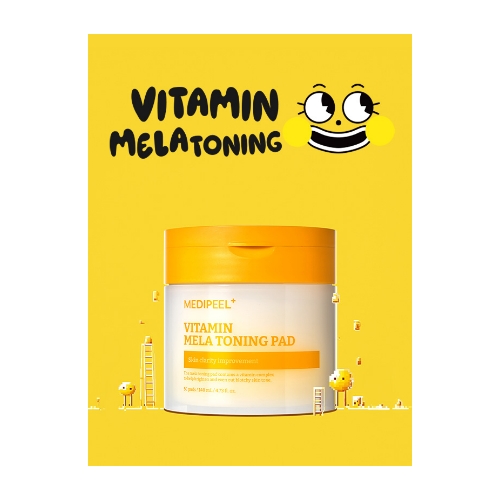 DAISO Medipeel Vitamin Mela Toning Pad 2.0 (140ml/50 sheets)
