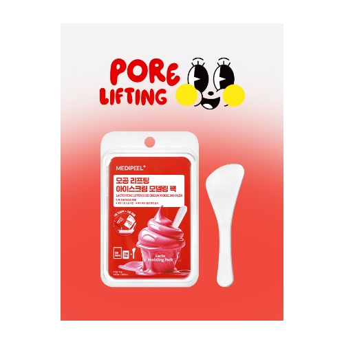 DAISO MediPeel Lacto Pore Lifting Ice Cream Modeling Pack(60g+6g)