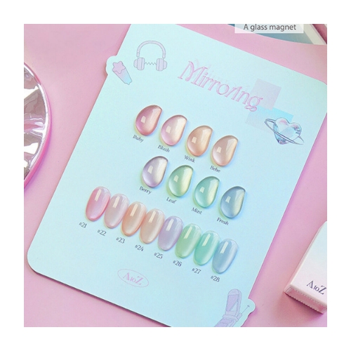 ATOZ Mirroring Soft Magnetic Gel 8 Colors Set (#21–#28)