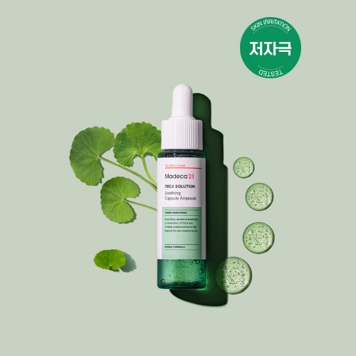 DAISO Madeca 21 Teca Solution Soothing Capsule Ampoule 30ml