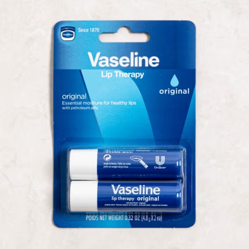 DAISO Vaseline Original Lip Therapy 4.8g Twin Pack