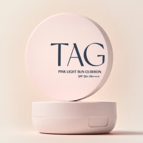 DAISO TAG Pink Light Sun Cushion 15g