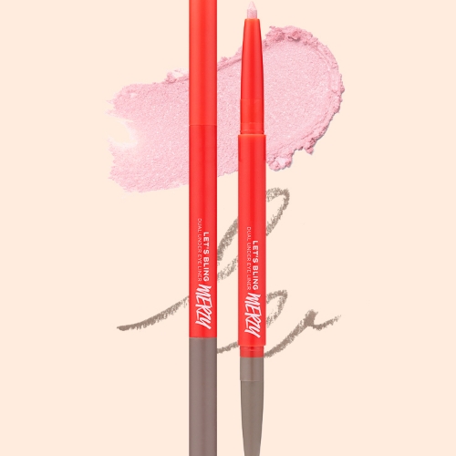 DAISO Merge Let's Bling Dual Under Eye Volume Liner (01 Pale Pink Pearl)