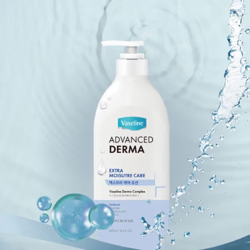 DAISO Vaseline Derma Daily Aloe Care Lotion (500ml)