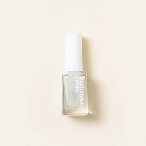 DAISO Twinkle Pop Mood Moment Nail (05 Silver French) 9ml