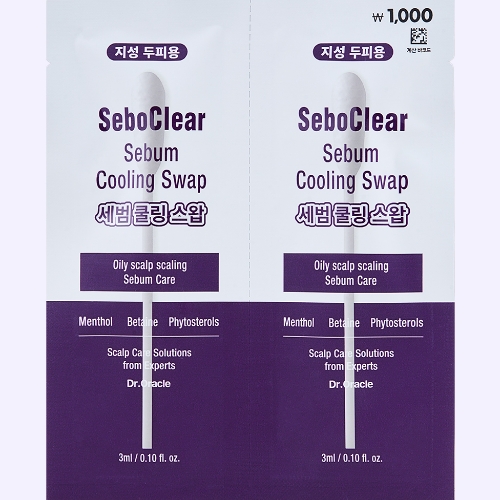 DAISO Dr. Oracle SeboClear Sebum Cooling Swab (2pcs)