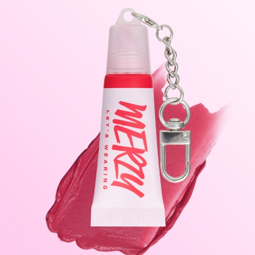 DAISO MERZY Let's Wearing Blur Tint Keyring(04 Berry Pink) 6g