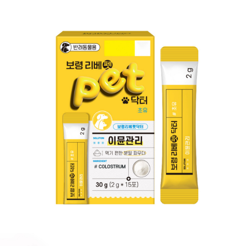 DAISO BORYUNG Libepet Dr.Immune Care Powder 2g*15ea