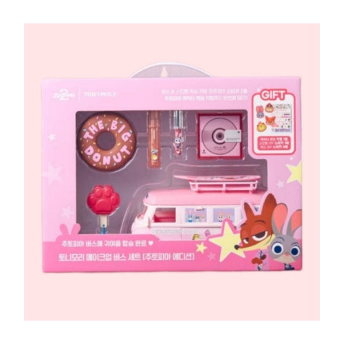 TONYMOLY Zootopia Make Up BUS Set