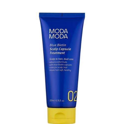 DAISO MODA MODA Blue Biotin Scalp Capsule Treatment 200ml